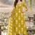 women ethnic motifs printed regular thread work  cotton kurta with trousers & with dupatta