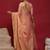 Pink women ethnic motifs sequinned linen blend designer banarasi saree