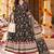 women floral printed angrakha  cotton kurta with trousers & with dupatta