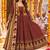 women ethnic motifs printed regular gotta patti  cotton kurta with trousers & with dupatta