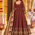 women ethnic motifs printed regular gotta patti  cotton kurta with trousers & with dupatta