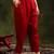 ethnic motifs embroidered sequinned straight kurta with trouser & dupatta