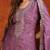 women embroidered regular sequinned kurta with trousers & with dupatta