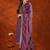 women embroidered regular sequinned kurta with trousers & with dupatta
