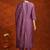 women embroidered regular sequinned kurta with trousers & with dupatta