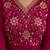 women ethnic motifs embroidered empire thread work kurta with salwar & with dupatta