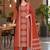 women printed regular  cotton kurta with trousers & with dupatta
