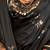 Black woven design zari satin banarasi saree