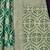 Green geometric embroidered zari saree