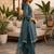 women ethnic motifs embroidered regular mirror work kurta with patiala & with dupatta
