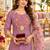 women floral embroidered regular thread work kurta with trousers & with dupatta