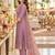 women floral embroidered regular thread work kurta with trousers & with dupatta