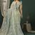 Green embellished gotta patti designer saree