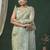 Green embellished gotta patti designer saree