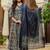 women floral printed panelled  cotton kurta with trousers & with dupatta
