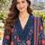 women floral printed regular  cotton kurta with trousers & with dupatta