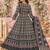 women ethnic motifs printed angrakha  cotton kurta with trousers & with dupatta