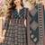 women ethnic motifs printed angrakha  cotton kurta with trousers & with dupatta