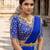 South Indian Style Semi-Stitched Half Saree with Blouse and Dupatta