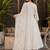 women floral embroidered regular thread work chanderi cotton kurta with trousers & with dupatta