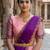 South Indian Style Semi-Stitched Half Saree with Blouse and Dupatta
