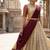South Indian Style Semi-Stitched Half Saree with Blouse and Dupatta