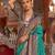 Blue ethnic motifs zari banarasi saree