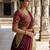 South Indian Style Semi-Stitched Half Saree with Blouse and Dupatta
