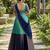South Indian Style Semi-Stitched Half Saree with Blouse and Dupatta