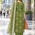 women ethnic motifs printed regular  cotton kurta with trousers & with dupatta