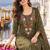 women ethnic motifs embroidered regular mirror work  cotton kurta with trousers & with