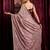 Lavender ethnic motifs sequinned saree