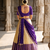 South Indian Style Semi-Stitched Half Saree with Blouse and Dupatta