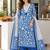 women floral printed regular  cotton kurta with palazzos & with dupatta