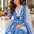 women floral printed regular  cotton kurta with palazzos & with dupatta
