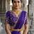South Indian Style Semi-Stitched Half Saree with Blouse and Dupatta