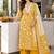 women floral printed regular  cotton kurta with palazzos & with dupatta