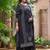 women regular thread work  cotton kurta palazzos with dupatta