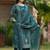 women ethnic motifs printed regular  cotton kurta with palazzos & with dupatta