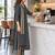 women printed regular  cotton kurta with trousers & with dupatta
