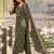 women ethnic motifs embroidered regular thread work  cotton kurta with trousers & with