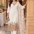 women floral embroidered kurta with trousers & with dupatta