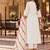 women floral embroidered thread work kurta with trousers & dupatta