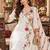 women floral embroidered thread work kurta with trousers & dupatta