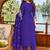 women ethnic motifs embroidered regular thread work  cotton kurta with trousers & with