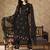 floral embroidered notch neck sequinned kurta with trousers and dupatta