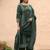women ethnic motifs printed regular  cotton kurta with palazzos & with dupatta