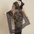 Black black floral organza saree