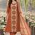 women ethnic printed regular mirror work cotton kurta with trousers & dupatta
