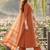 women ethnic printed regular mirror work cotton kurta with trousers & dupatta